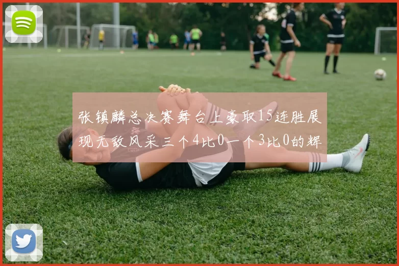 张镇麟总决赛舞台上豪取15连胜展现无敌风采三个4比0一个3比0的辉煌战绩